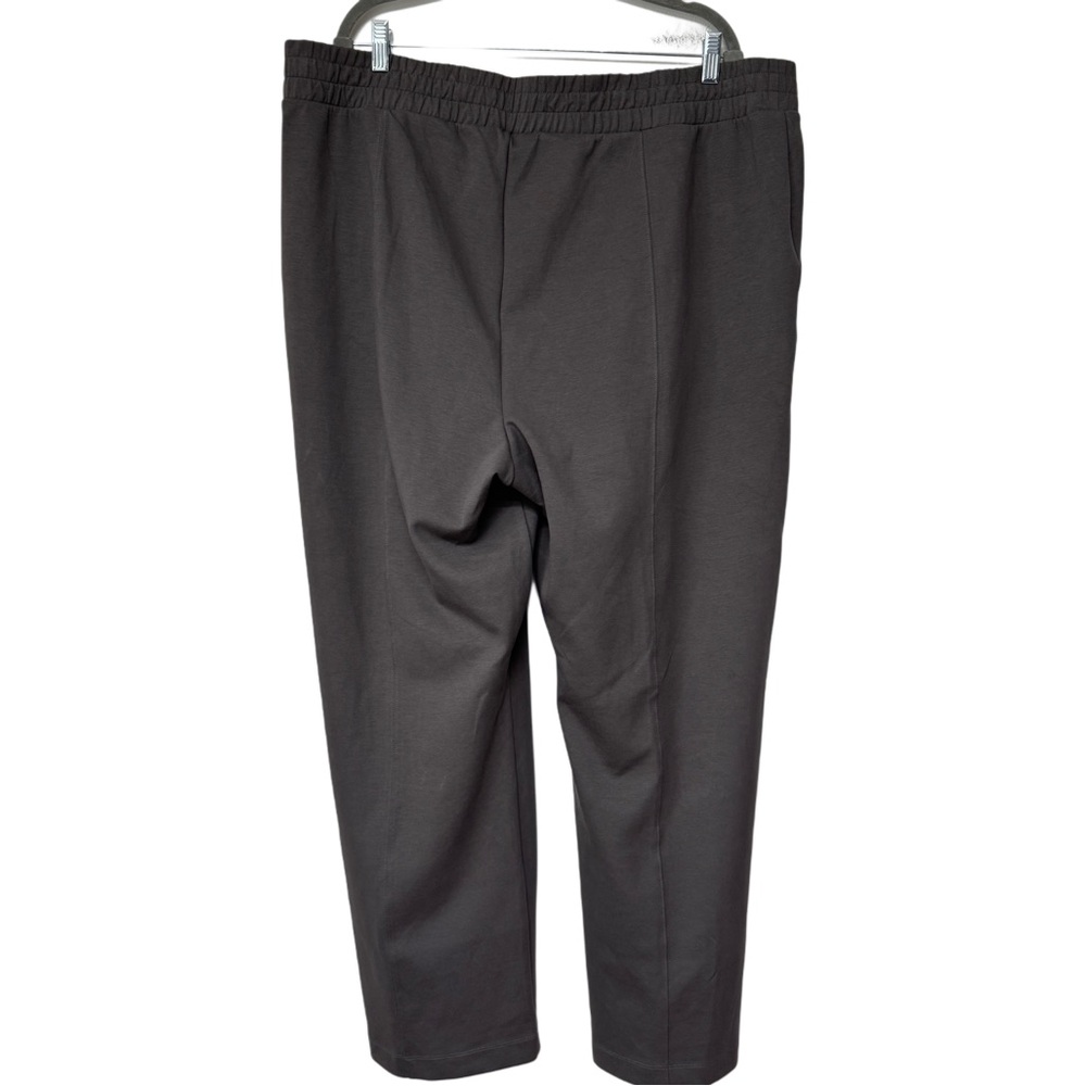 {Old Navy} "Dynamic Fleece High Rise Wide Leg Breathable in Temple Stone" Pants - Picture 3 of 8